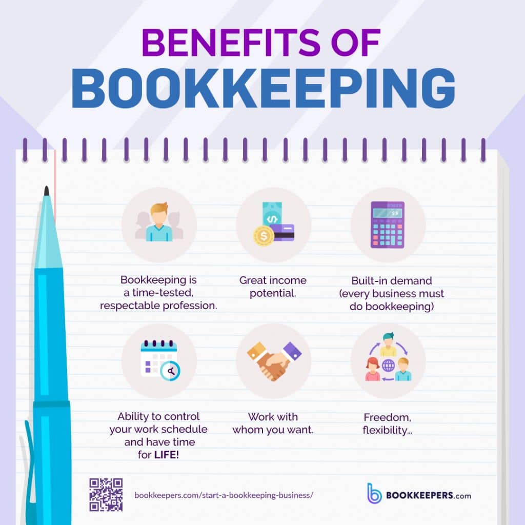 Benefits of Starting a Bookkeeping Business | Bookkeeper-Benefits-Of-Bookkeeping